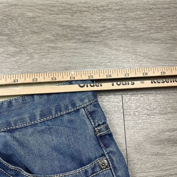 Ecko Unltd Jeans Mens 30 Blue Baggy Straight Denim Y2K - Picture 10 of 13